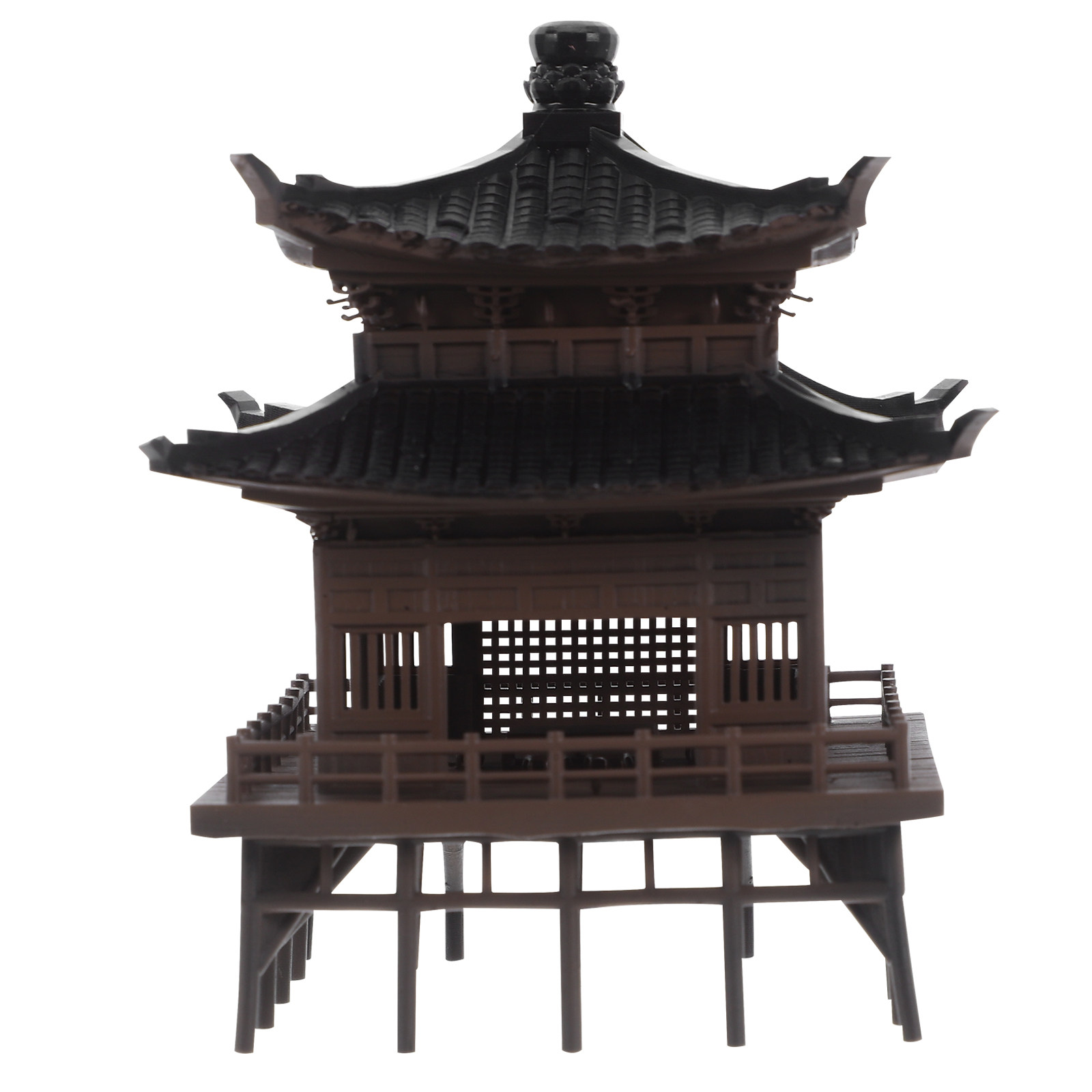 小型の中国風パビリオン。水槽、盆栽、卓上マイクロランドスケー - Bonsai Garden Landscape Design のレビューと価格
